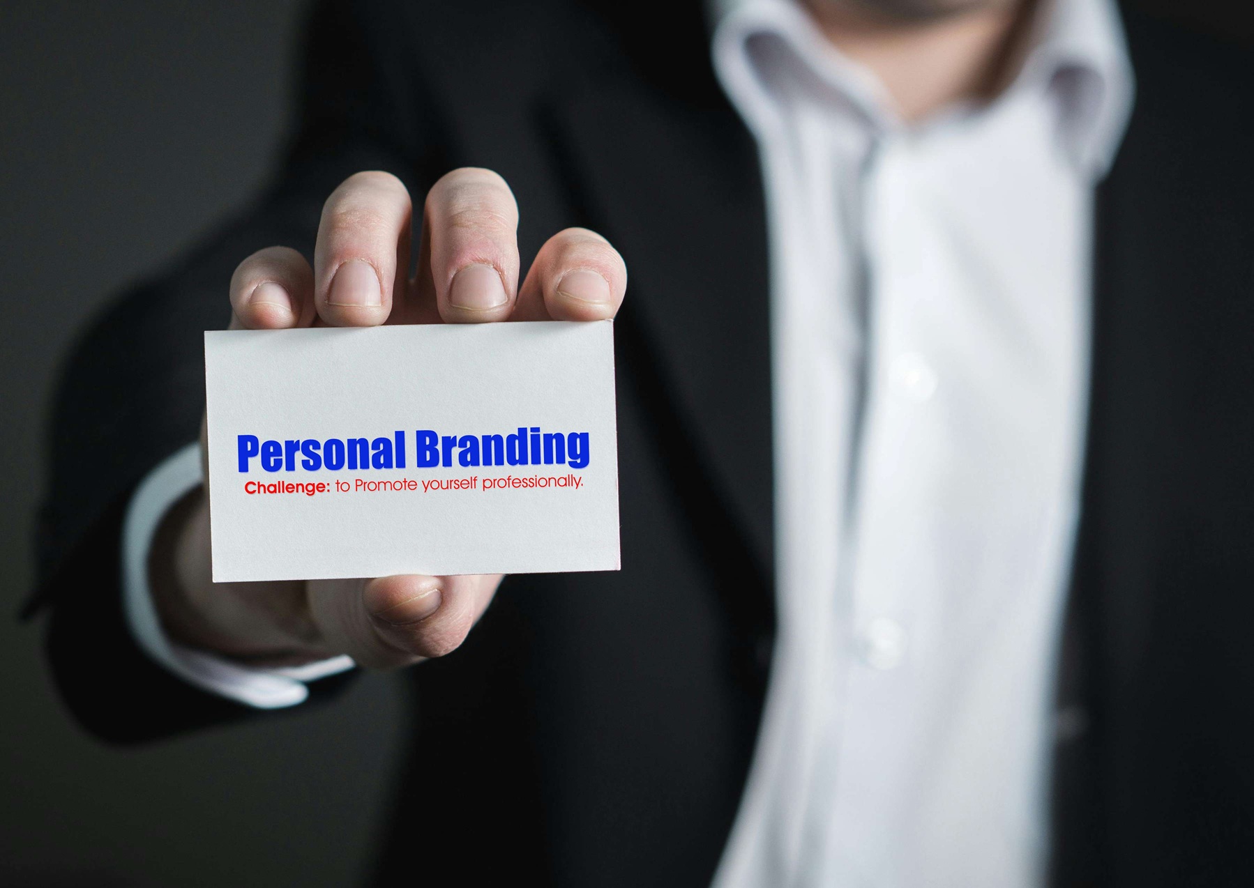 Challenge, to promote your personal brand.
